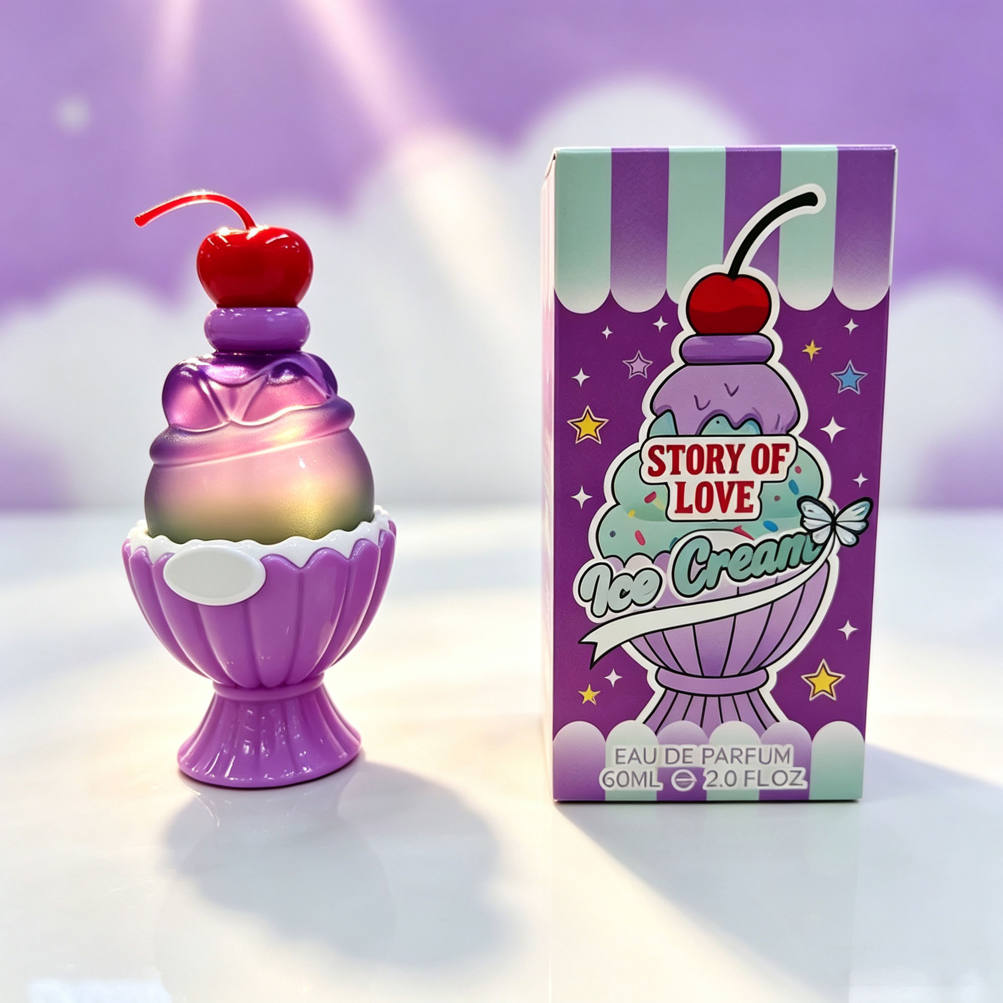 Perfume Decant Sample - Милый парфюм в форме мороженого, 60