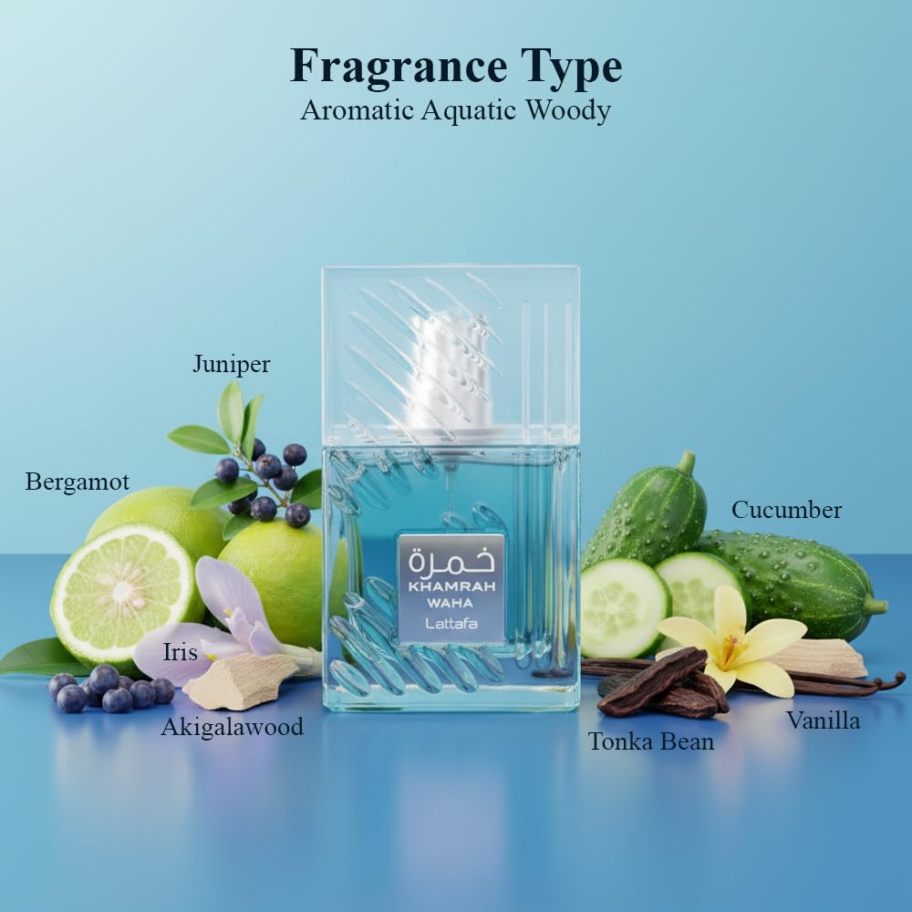 Lattafa Khamrah Waha Unisex ED – обзор и цена Oud Perfume Spray